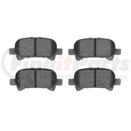 Dynamic Friction Company 1551-0828-00 5000 Advanced Brake Pads - Ceramic