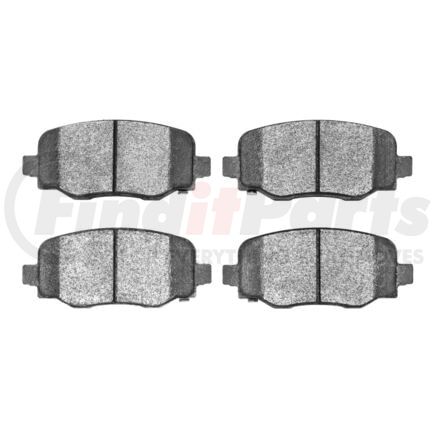 Dynamic Friction Company 1551-1734-00 5000 Advanced Brake Pads - Ceramic