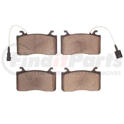 Dynamic Friction Company 1551-2052-00 5000 Advanced Brake Pads - Ceramic