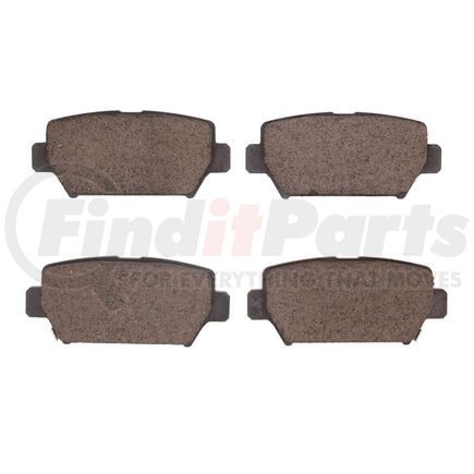 Dynamic Friction Company 1551-2156-00 5000 Advanced Brake Pads - Ceramic