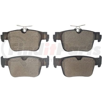 Dynamic Friction Company 1551-2433-00 5000 Advanced Brake Pads - Ceramic