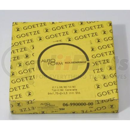 Goetze 08 990000 00 Engine Piston Ring Set for VOLKSWAGEN WATER