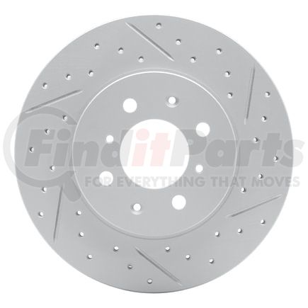 Dynamic Friction Company 830-54063R Geoperformance Rotor - Drilled and Slotted