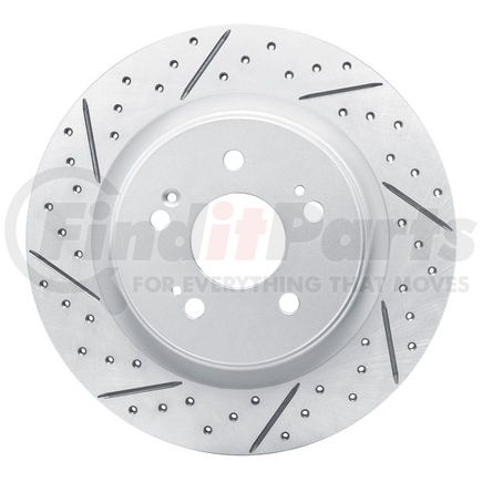 Dynamic Friction Company 830-59066L Geoperformance Rotor - Drilled and Slotted