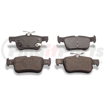 Dynamic Friction Company 1551-1665-10 DFC 5000 Advanced Brake Pads - Ceramic