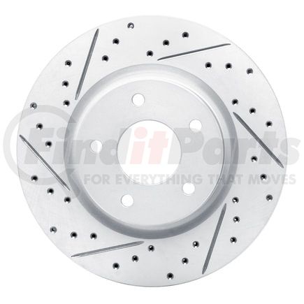 Dynamic Friction Company 830-67106L Geoperformance Rotor - Drilled and Slotted
