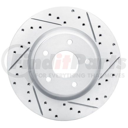 Dynamic Friction Company 830-67106R Geoperformance Rotor - Drilled and Slotted