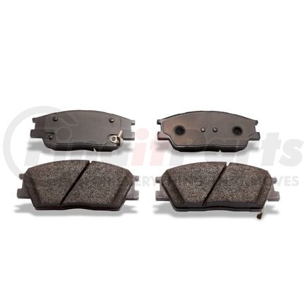 Dynamic Friction Company 1551-2285-00 Disc Brake Pad Set + Cross ...