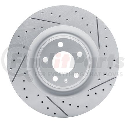 Dynamic Friction Company 830-73079R Geoperformance Rotor - Drilled and Slotted