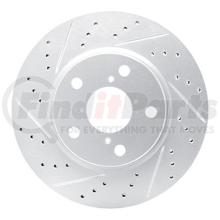 Dynamic Friction Company 830-76135L Geoperformance Rotor - Drilled and Slotted