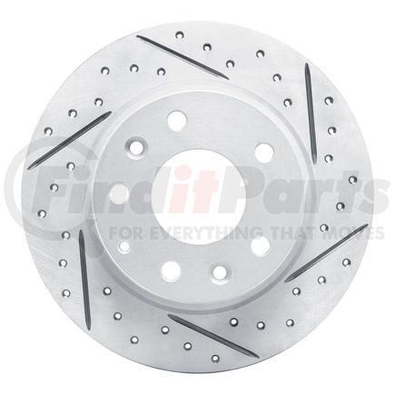 Dynamic Friction Company 830-80079R Geoperformance Rotor - Drilled and Slotted