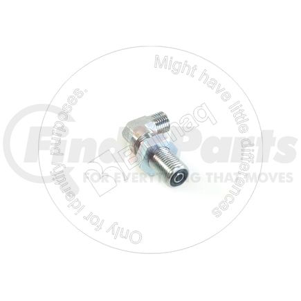 Blumaq FF2030T0404S Hydraulic Coupling / Adapter - Steel, 90 Degree Elbow, 1/4 in. x 1/4 in., Male