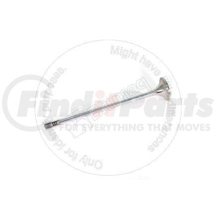 Blumaq 038.131 Engine Exhaust Valve - 192 mm. L, 38 mm. dia. Valve Head, 8 mm. dia. Valve Stem