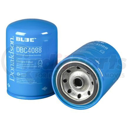 Donaldson DBC4088 Blue Engine Coolant Filter - 5.35 in., 11/16-16 UN thread size, Spin-On Style, Synthetic Media Type