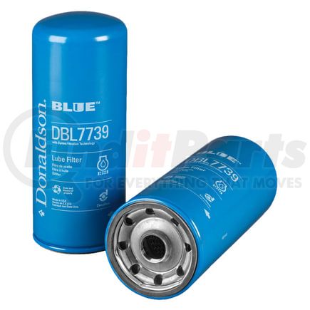 Donaldson DBL7739 Blue Engine Oil Filter - 10.31 in., Full-Flow Type, Spin-On Style, Synteq Media Type