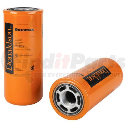 Donaldson P173521 Duramax Hydraulic Filter - 11.63 in., Spin-On Style, Synthetic Media Type
