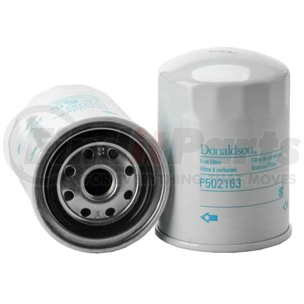 Donaldson P502163 Fuel Filter - 4.07 in., Spin-On Style, Cellulose Media Type