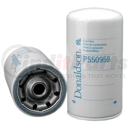 Donaldson P550959 Fuel Filter - 8.94 in., Secondary Type, Spin-On Style, Cellulose Media Type