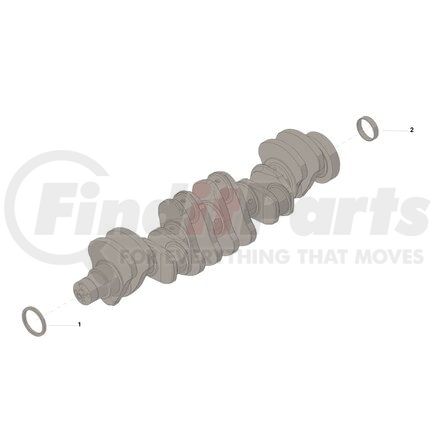 Cummins 3926126 Engine Crankshaft Seal Kit