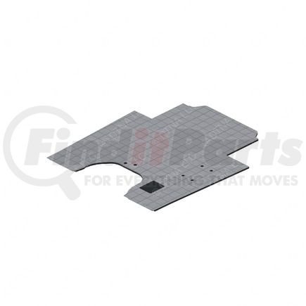 Freightliner W18-00922-134 Body Floor Covering - Left Hand Drive, Bunk, Pad