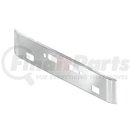 Freightliner A21-28650-009 Bumper Assembly - Front, 18 Inch, Steel, Chrome, Lamps
