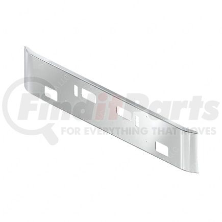 Freightliner A21-28650-007 Bumper - 18 Inch, Steel, Chrome, Lamps, Front