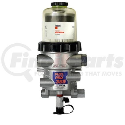 Freightliner 03-44726-009 Fuel Water Separator - DAVCO 385, Water in Fuel