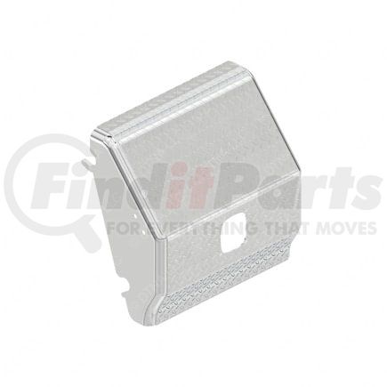 Freightliner A66-11712-131 Truck Tool Box Cover - Weldment, 18 Inch, Diamond Plate, Step