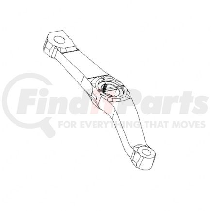 Freightliner 14-15685-000 Steering Pitman Arm - M110, Rear