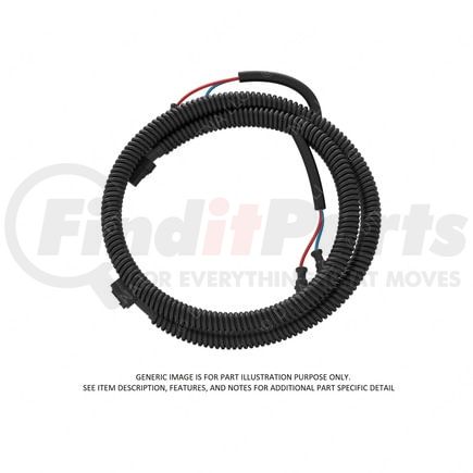 Freightliner A66-14361-000 Circuit Protection Wiring Harness - Power, Dash, Overlay, Auxiliary, VPDM