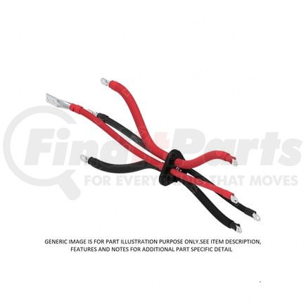 Freightliner A66-19848-001 Trailer Power Cable - Universal, W4, 121, Heavy Duty Engine Platform