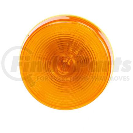 Freightliner TL  10204Y Marker Light - 10 Series, Incandescent, Yellow Round, 1 Bulb, PC, PL-10, 24V