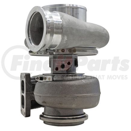 BorgWarner 14969880004 S410SX Turbocharger - S410SX, V-Band Outlet, Forged Milled Compressor Wheel, Non-Wastegated, 600HP