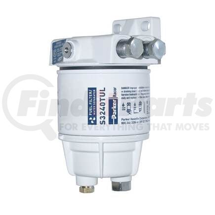 Racor Filters 120R-RAC-02 Parker Hannifin Gasoline-Water Separator Spin-On Fuel Filter