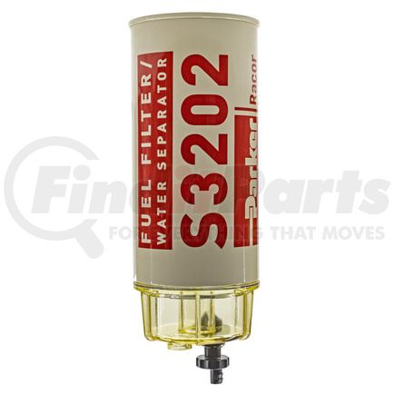 Racor Filters B32002 Parker Hannifin Fuel Filter-Water Separator Spin-On Filter Assembly