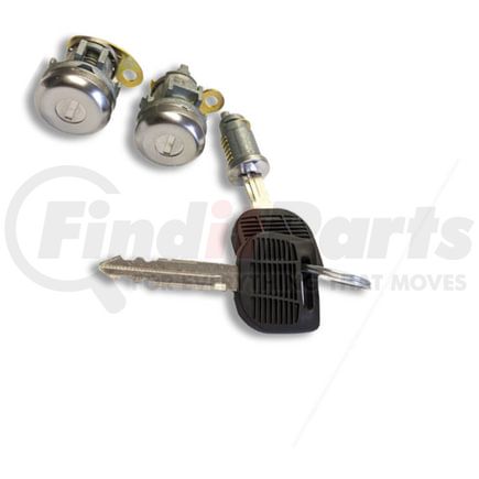 Freightliner A22-77318-000 Lockset - Random Key Codes, Compatible with M2/P3