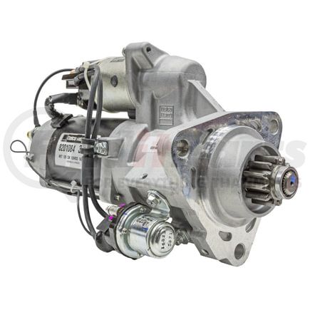 Delco Remy 8201084 Starter Motor - 38MT Model, 12V, SAE 3 Mounting, 12Tooth, Clockwise