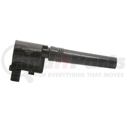 Delphi GN10227 Ignition Coil - Plug Top Coil (PTC), 12V, 2 Male Blade Terminals