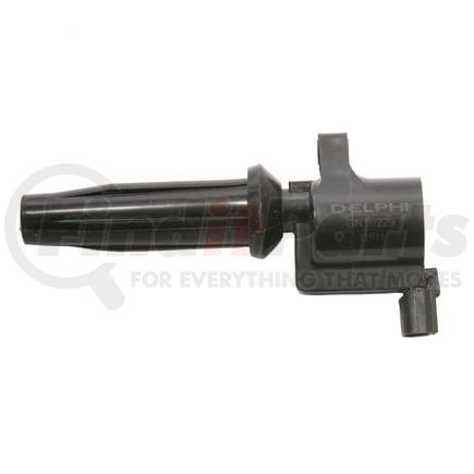 Delphi GN10229 Ignition Coil - Plug Top Coil (PTC), 12V, 2 Male Pin Terminals