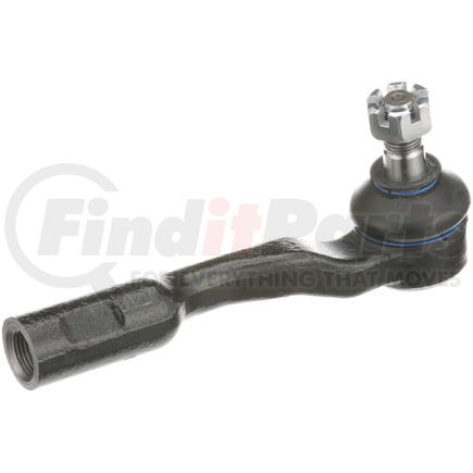 Delphi TA5252 Steering Tie Rod End - RH, Outer, Non-Adjustable, Non-Greaseable, Black, Coated