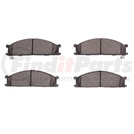 Dynamic Friction Company 1551-0333-00 5000 Advanced Brake Pads - Semi Metallic