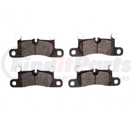 Dynamic Friction Company 1551-1655-00 5000 Advanced Brake Pads - Low Metallic