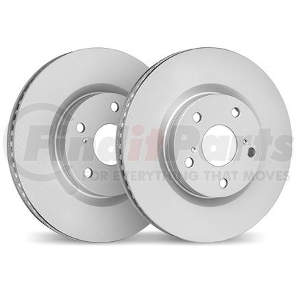 Dynamic Friction Company 4002-54012 Brake Rotors - GEOSPEC Coated