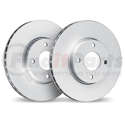 Dynamic Friction Company 4002-54001 Brake Rotors - GEOSPEC Coated