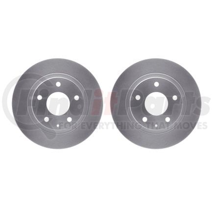 Dynamic Friction Company 4002-80023 Brake Rotors - GEOSPEC Coated