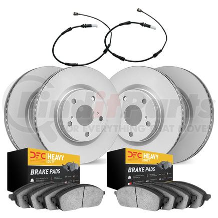 Dynamic Friction Company 4234-40003 GEOSPEC Coated Rotor- HD Brake Pad - Sensor