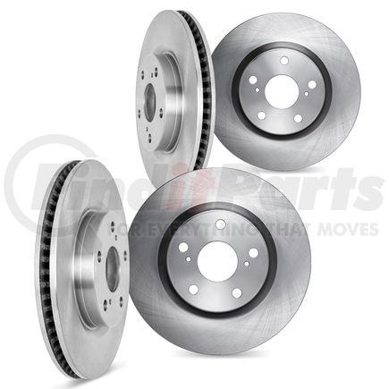 Dynamic Friction Company 6004-55004 Brake Rotors - Blank