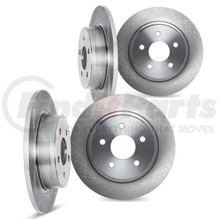 Dynamic Friction Company 6004-63001 Brake Rotors - Blank