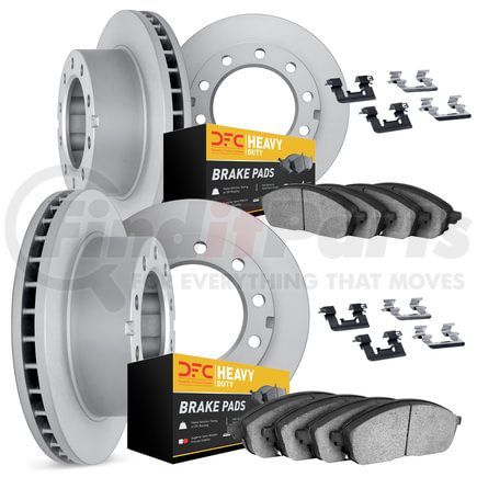Dynamic Friction Company 6214-54029 Brake Rotor- HD Brake Pad - Hardware