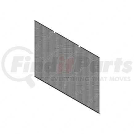 Freightliner A22-41067-005 Grille Screen - Aluminum, Black